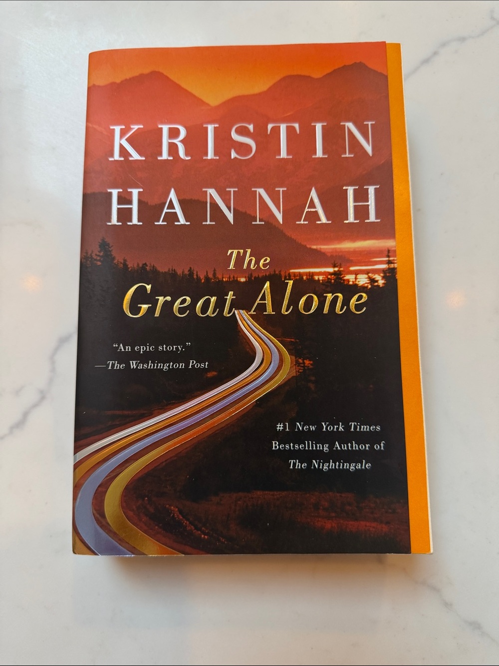 The Great Alone - Orange Cover Paperback